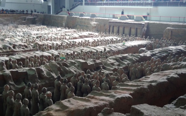 兵馬俑博物館1号坑