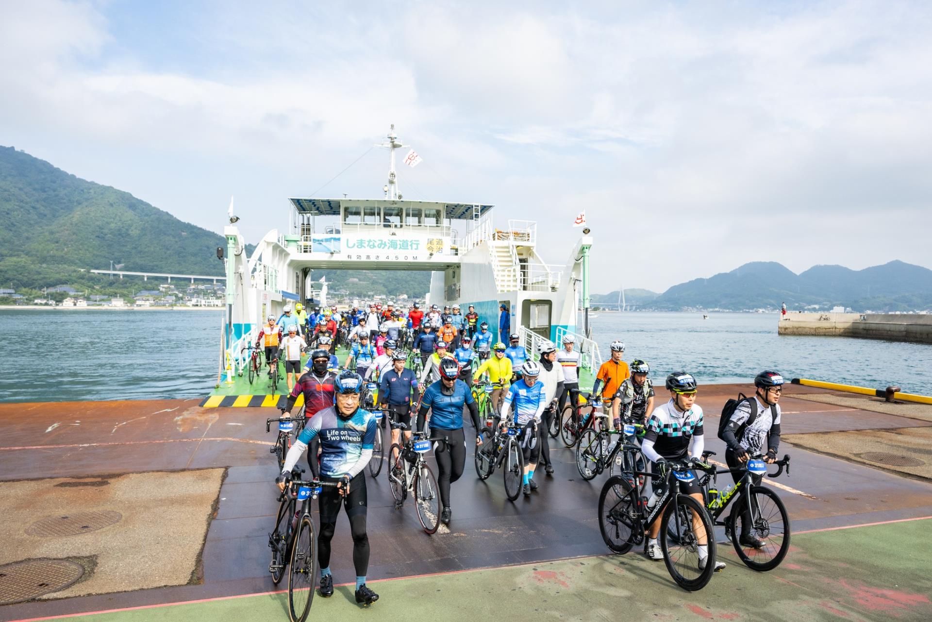 照片由Cycling Shimanami Executive Committee提供